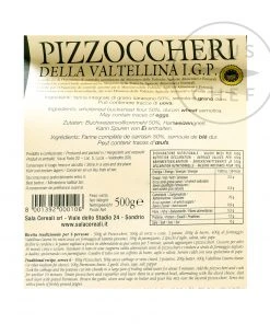 Sala Pizzoccheri Valtellinesi 500g