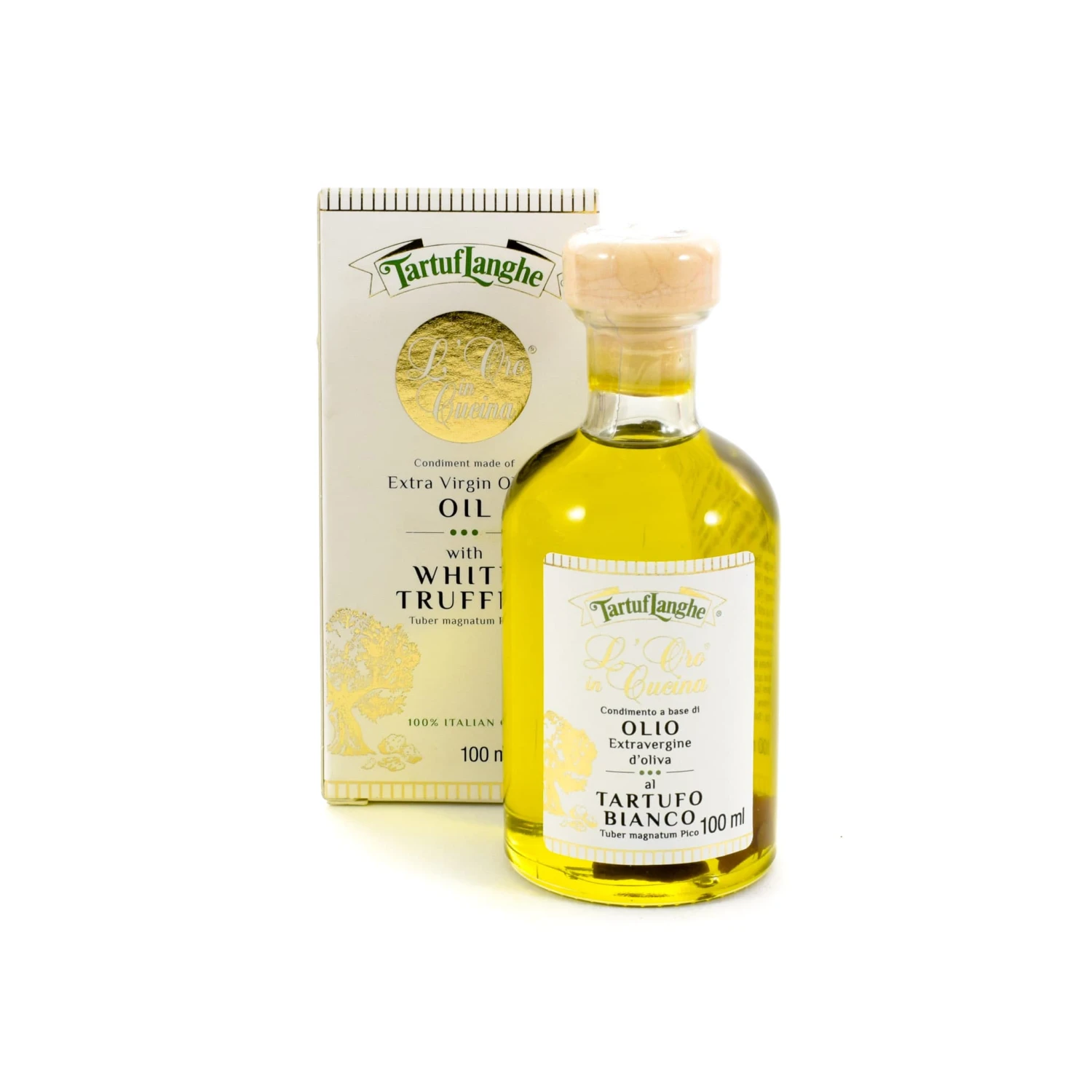 Tartuflanghe Ingredients Extra Virgin Olive Oil With White Truffle Slices 100ml 3 Tartuflanghe Ingredients Extra Virgin Olive Oil With White Truffle Slices 100ml