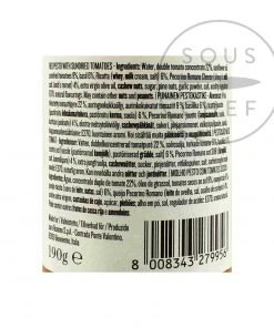 Ingredients Rummo Red Pesto 190g 6 Ingredients Rummo Red Pesto 190g