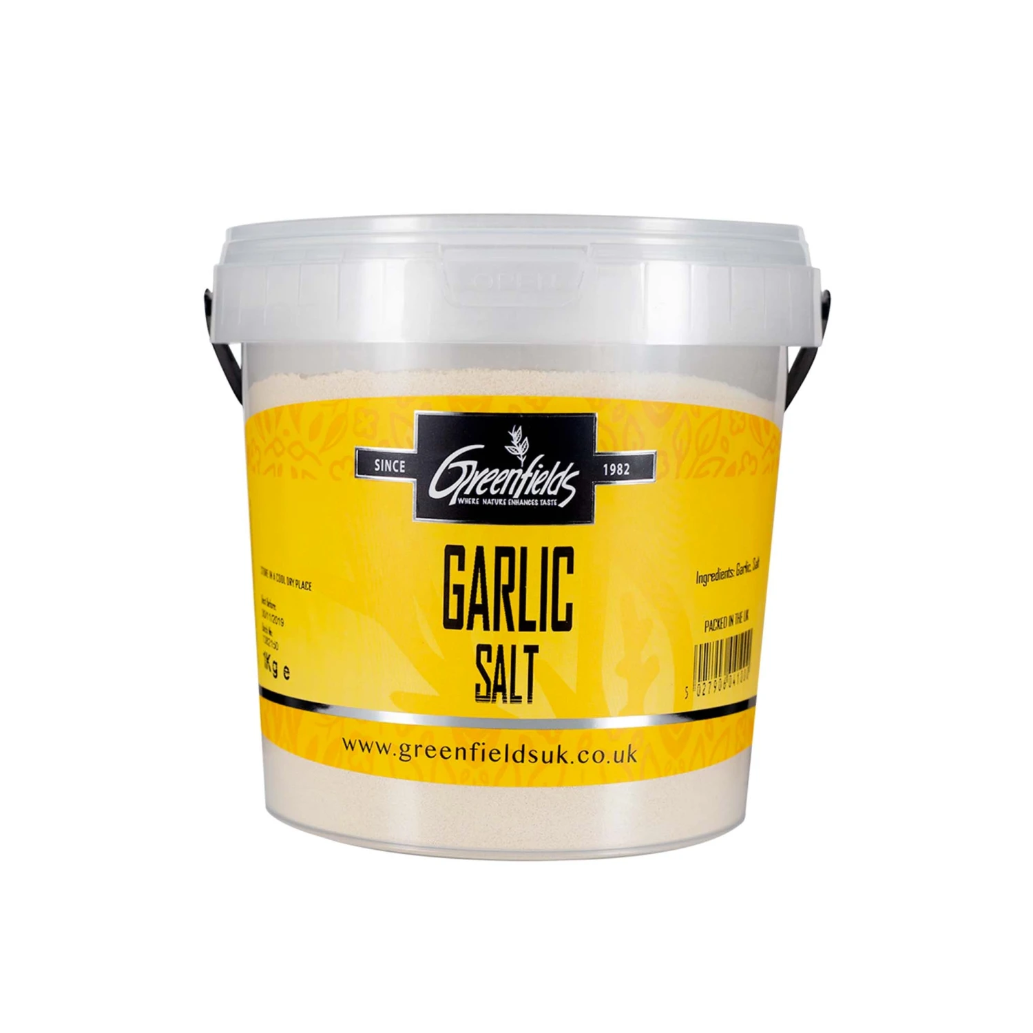 Greenfields Ingredients Garlic Salt Catering Size 3 Greenfields Ingredients Garlic Salt Catering Size