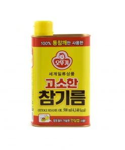 Ottogi Ingredients Pure Korean Sesame Oil 500ml