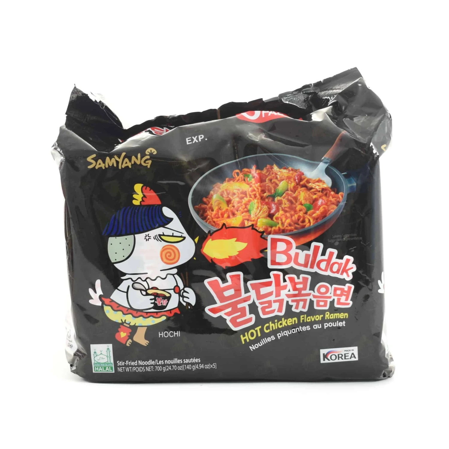 Samyang Hot Chicken "Korean Fire Noodles" 5 X 140g Pasta, Rice & Noodles 3 Samyang Hot Chicken "Korean Fire Noodles" 5 X 140g Pasta, Rice & Noodles