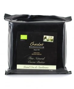 Chocolat Madagascar Organic Fine Undeodorised Cocoa Butter 1kg