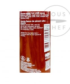 Ingredients Flying Goose Sriracha - Super Hot 15 Ingredients Flying Goose Sriracha - Super Hot