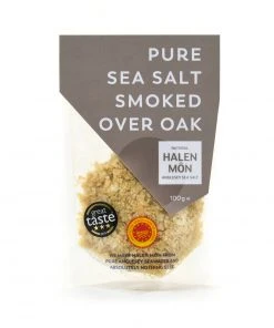 Halen Môn Oak Smoked Sea Salt 100g