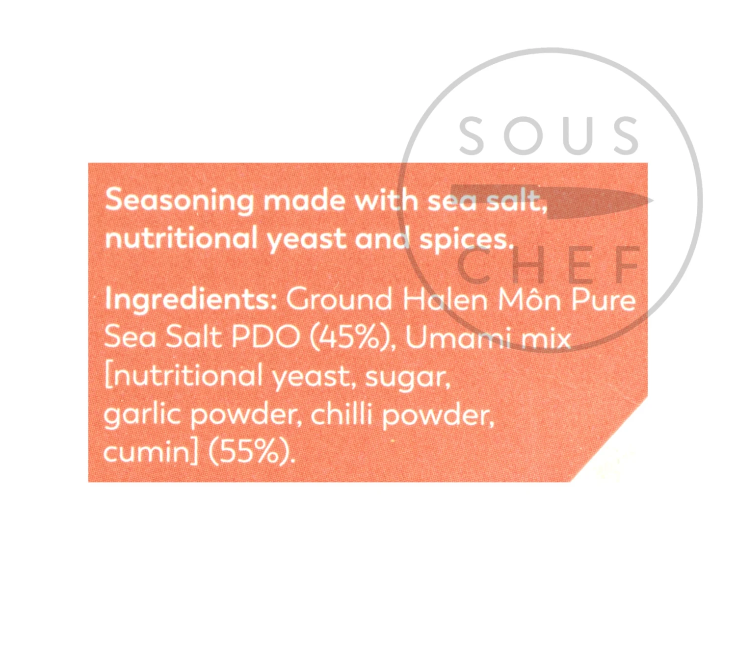 Halen Môn Umami Sea Salt 100g Ingredients 4 Halen Môn Umami Sea Salt 100g Ingredients