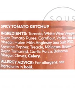 Halen Môn Bloody Mary Ketchup 250g Ingredients