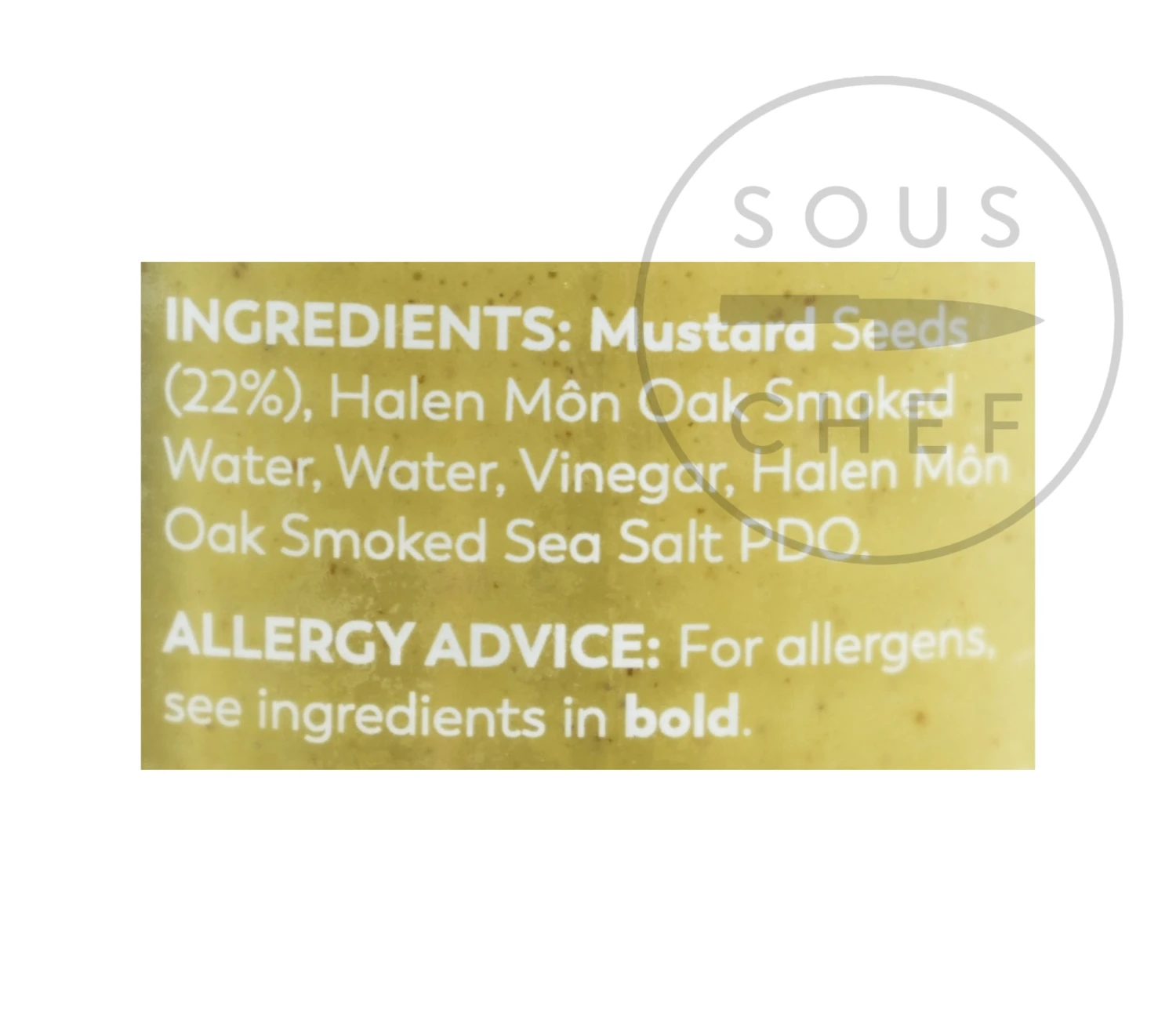 Ingredients Halen Môn Smoky Dijon Mustard 200g 5 Ingredients Halen Môn Smoky Dijon Mustard 200g
