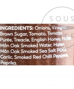 Halen Môn Smoky Barbecue Ketchup 250g Ingredients