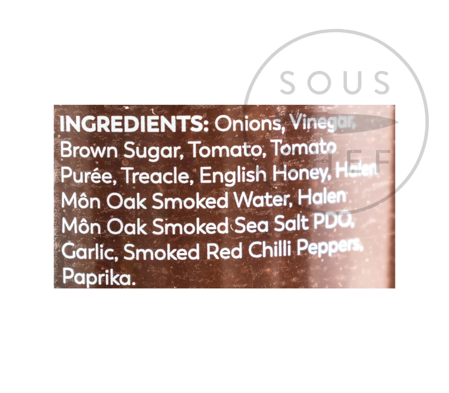 Halen Môn Smoky Barbecue Ketchup 250g Ingredients 4 Halen Môn Smoky Barbecue Ketchup 250g Ingredients