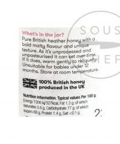 Black Bee Honey Black Bee British Autumn Honey 227g