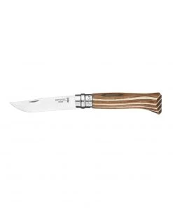 Opinel Brown Birch Sandvik Folding Knife Cookware