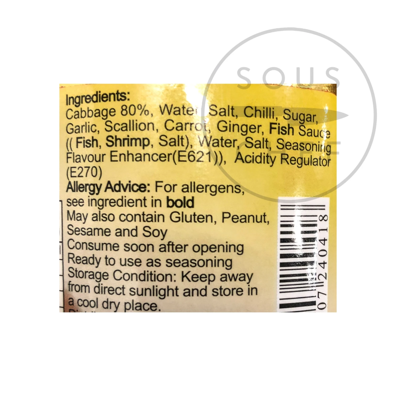 HN Kimchi 369g 5 HN Kimchi 369g