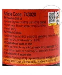LGM Chilli Oil - With Peanuts 275g Ingredients