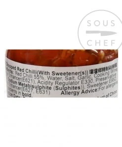 Tantan Xiang - Chopped Salted Red Chilli 210g Ingredients