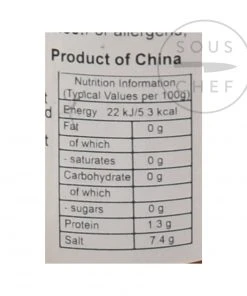 Tantan Xiang - Chopped Salted Red Chilli 210g Ingredients