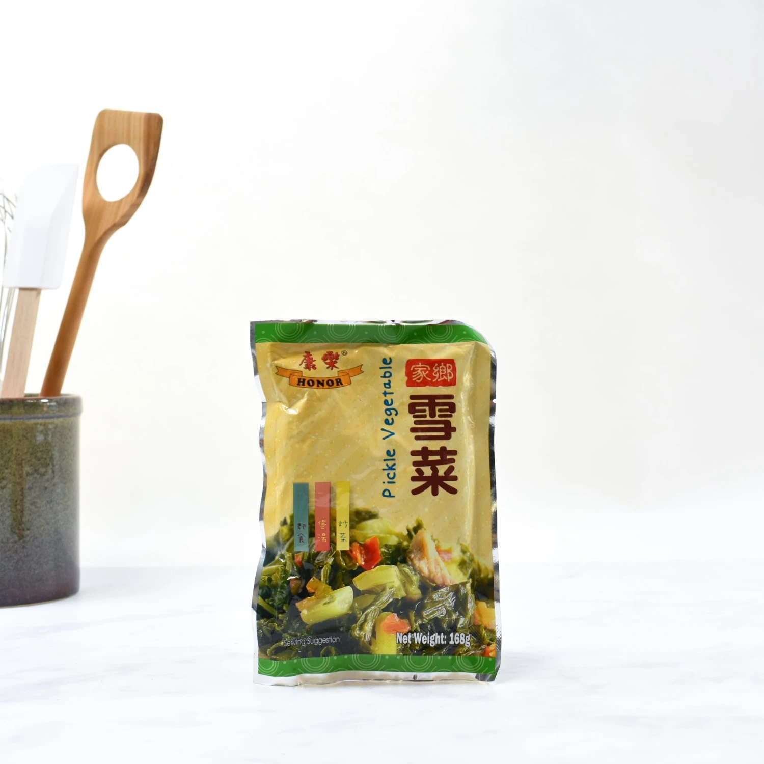 Honor Pickled Vegetables Preserved Mustard Greens 168g 5 Honor Pickled Vegetables Preserved Mustard Greens 168g