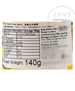 House Of Chao Crispy Fried Garlic 140g