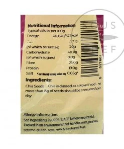 Suma Foods Chia Seeds 250g 7 Suma Foods Chia Seeds 250g