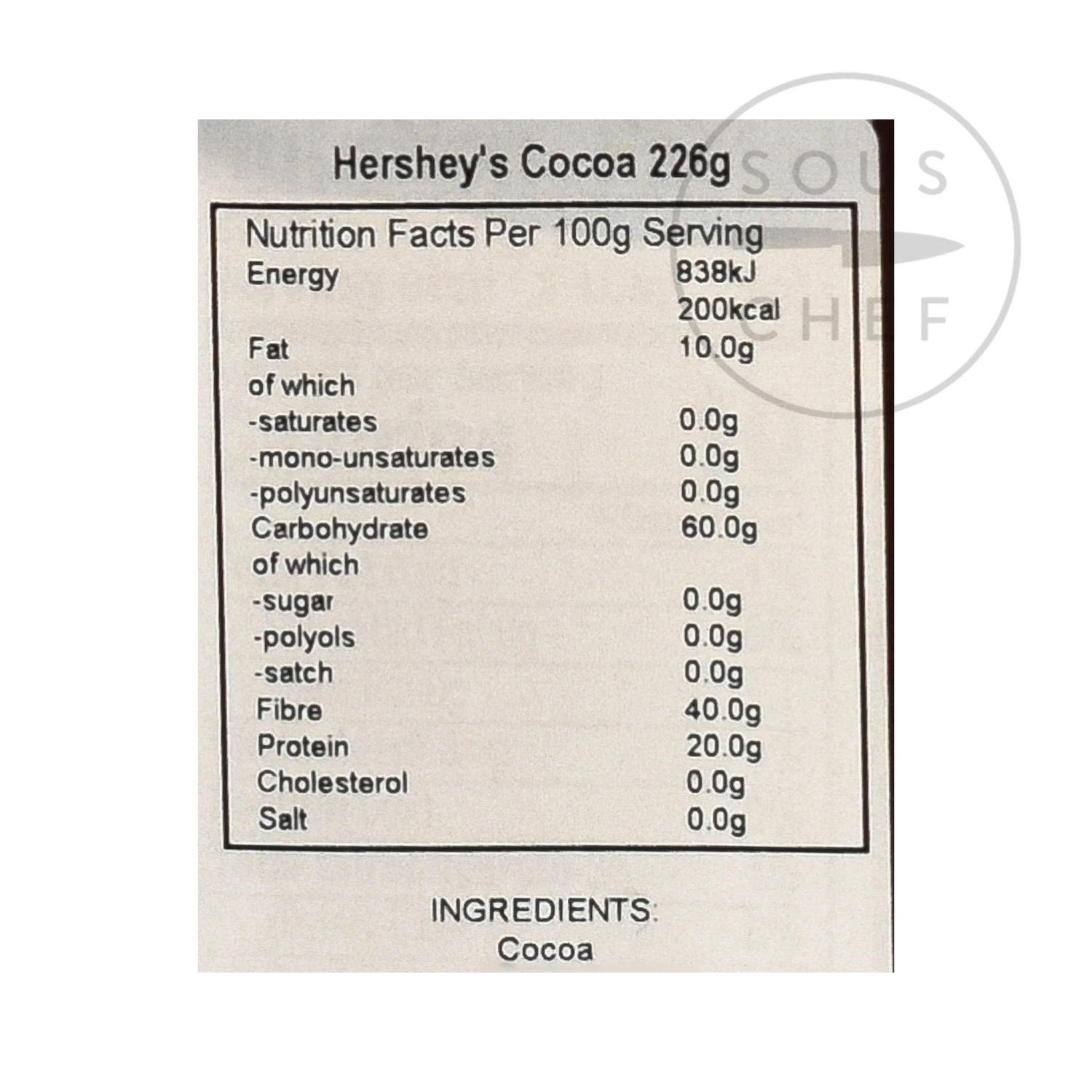 Hershey's Cocoa Powder 226g 4 Hershey's Cocoa Powder 226g