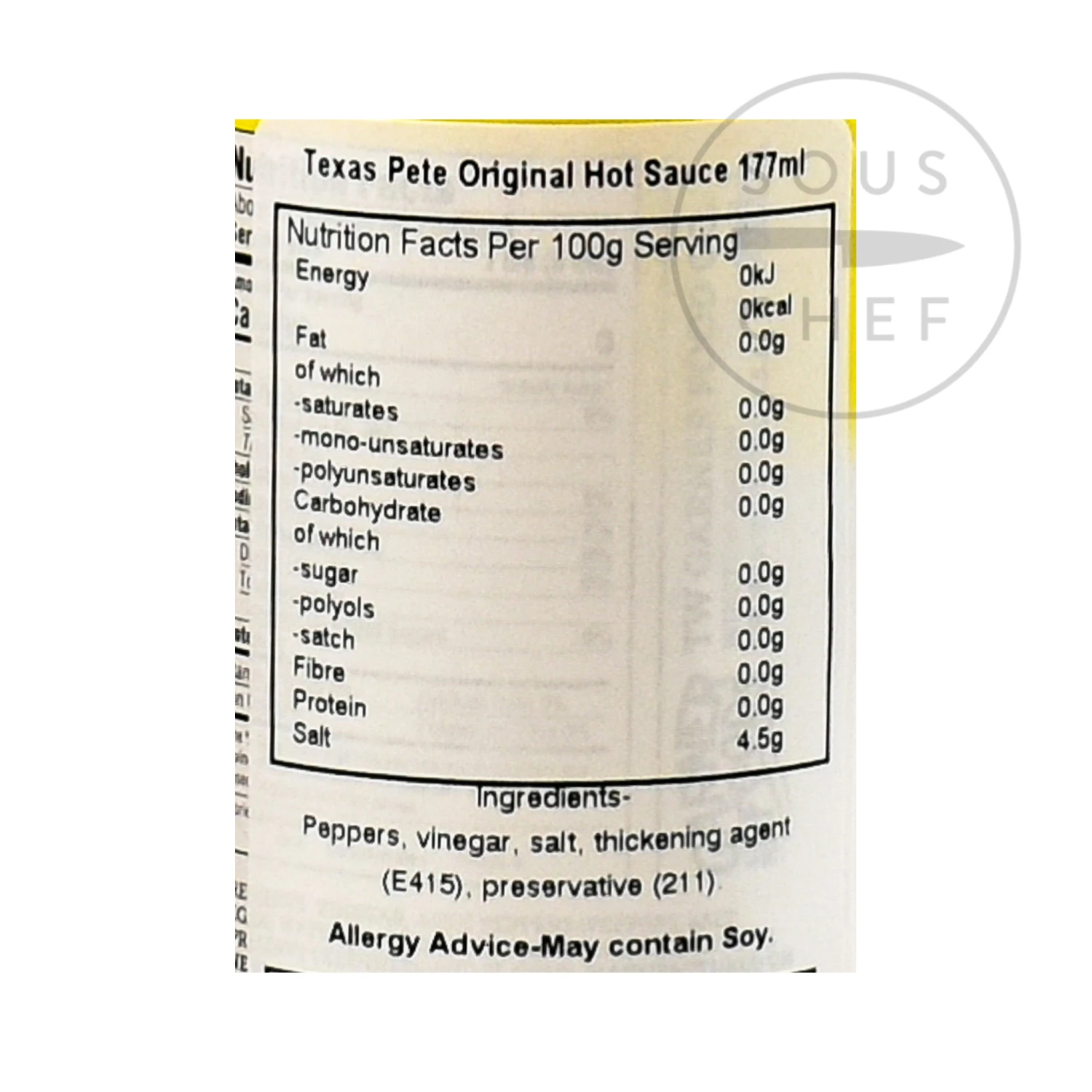 Texas Pete Hot Sauce 8 Texas Pete Hot Sauce