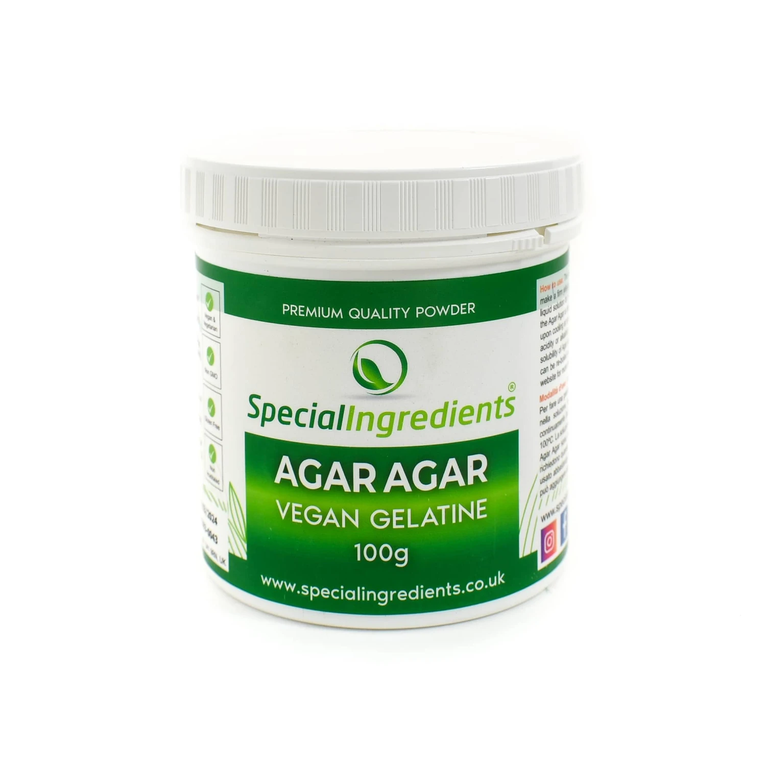 Special Ingredients Ingredients Agar Agar 100g 3 Special Ingredients Ingredients Agar Agar 100g