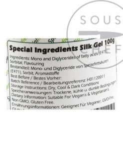 Special Ingredients Silk Gel 100g Ingredients