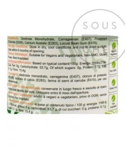 Special Ingredients Ingredients Vegi Gel 100g