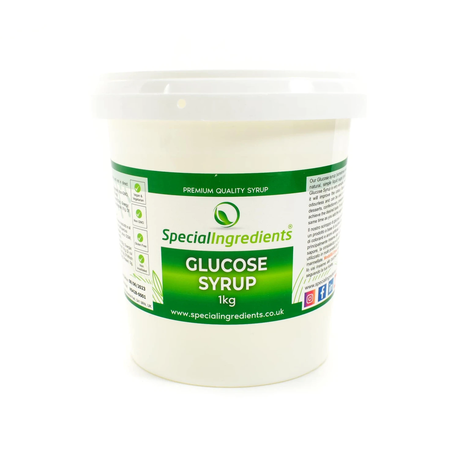 Special Ingredients Glucose Syrup 1kg Ingredients 3 Special Ingredients Glucose Syrup 1kg Ingredients