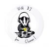 Jimbob Art Tableware Will DJ For Cheese! Side Plate 20cm