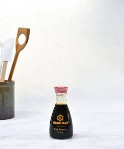 Kikkoman Soy Sauce - Pouring Pot 150ml Ingredients