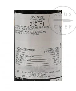 Ingredients Kikkoman Tamari Soy Sauce - Shoyu 250ml