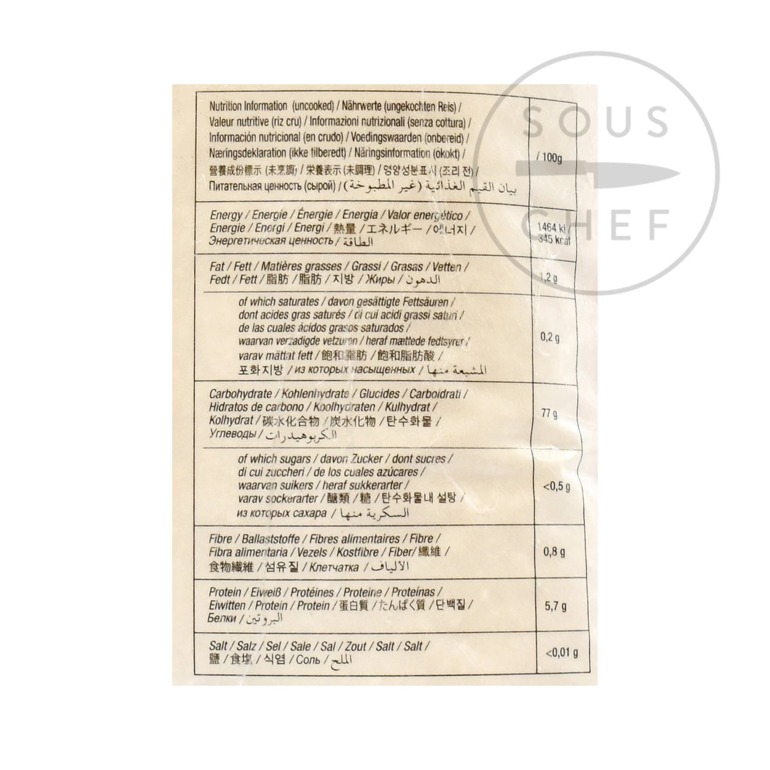 Yumenishiki Short Grain Sushi Rice 5kg Ingredients 4 Yumenishiki Short Grain Sushi Rice 5kg Ingredients