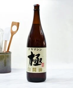 Yamashiki White Soy Sauce - Yamashin Shiro Shoyu 1.8l Ingredients