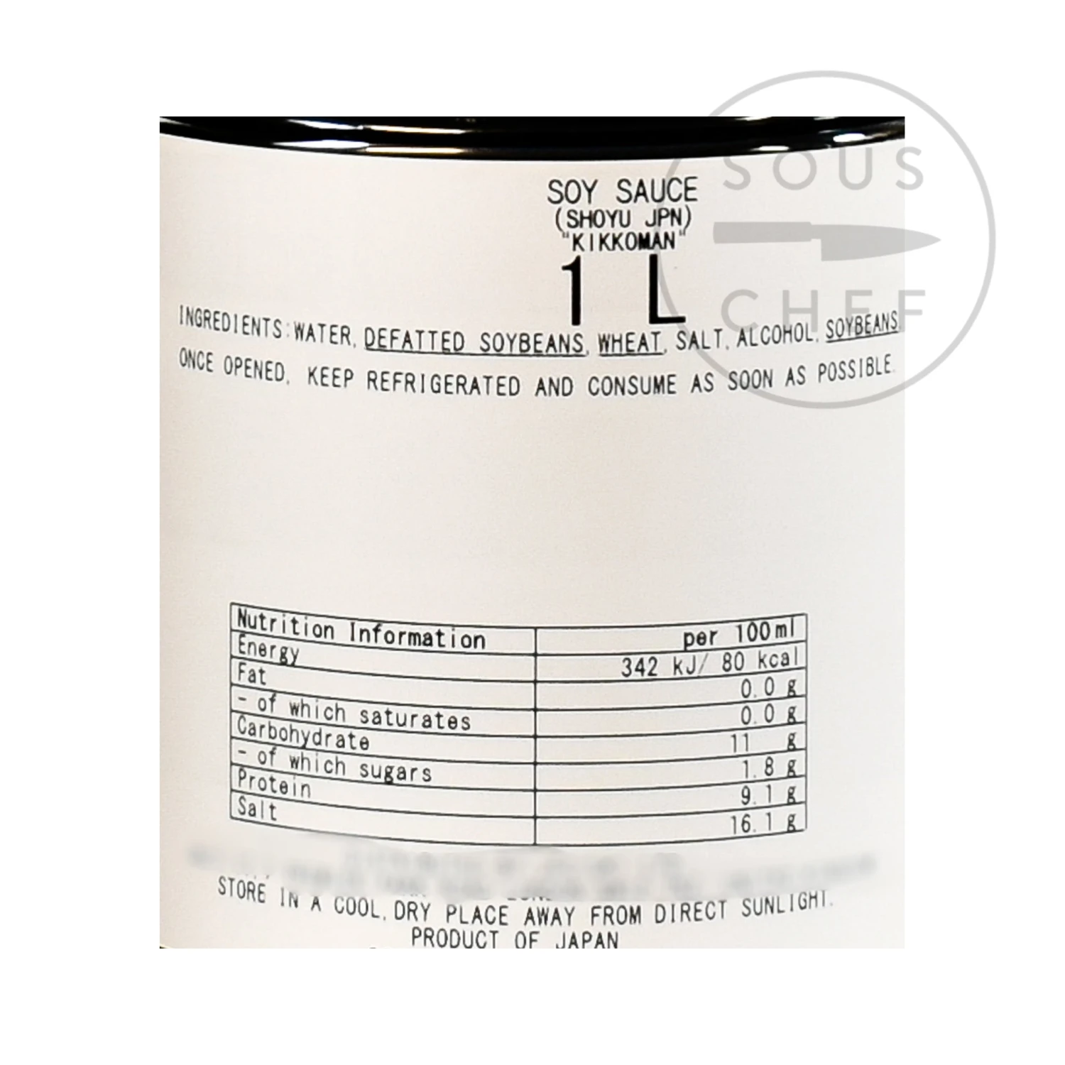 Kikkoman Shoyu Dark Soy Sauce 1l Ingredients 4 Kikkoman Shoyu Dark Soy Sauce 1l Ingredients