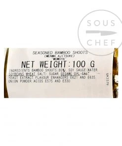 Momoya Menma Ajitsuke Pickled Bamboo Shoots Ingredients