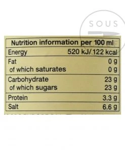 Ingredients Kikkoman Ponzu Sauce 1l