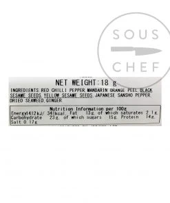 Japanese Ingredients Shichimi Togarashi 18g