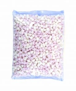 Keylink Mini Marshmallows, Pink And White 1kg Ingredients