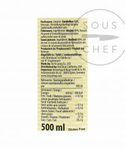 Red Boat Red Boat Fish Sauce 500ml  Ingredients