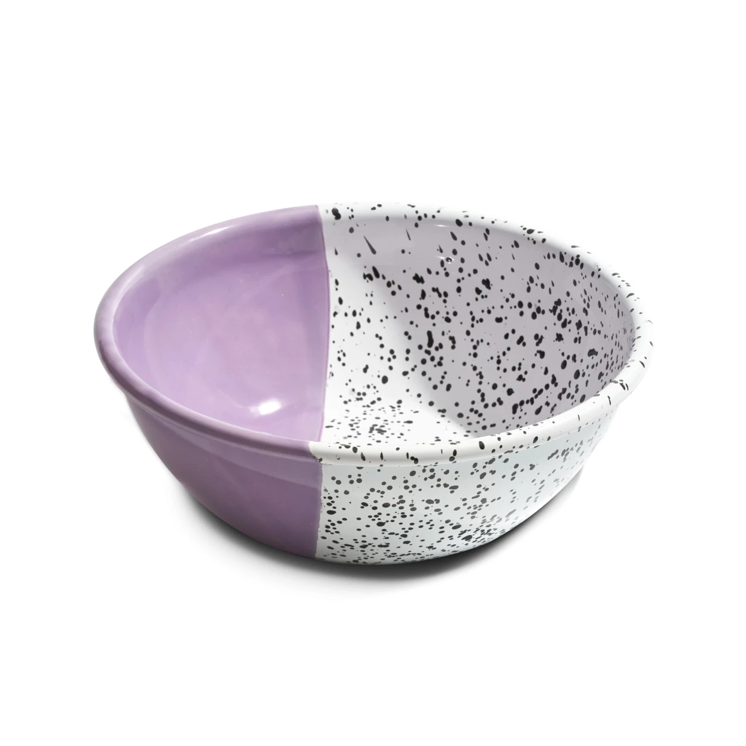 Kapka Colour Pop Enamel Salad Bowl Purple Outdoor Tableware 3 Kapka Colour Pop Enamel Salad Bowl Purple Outdoor Tableware