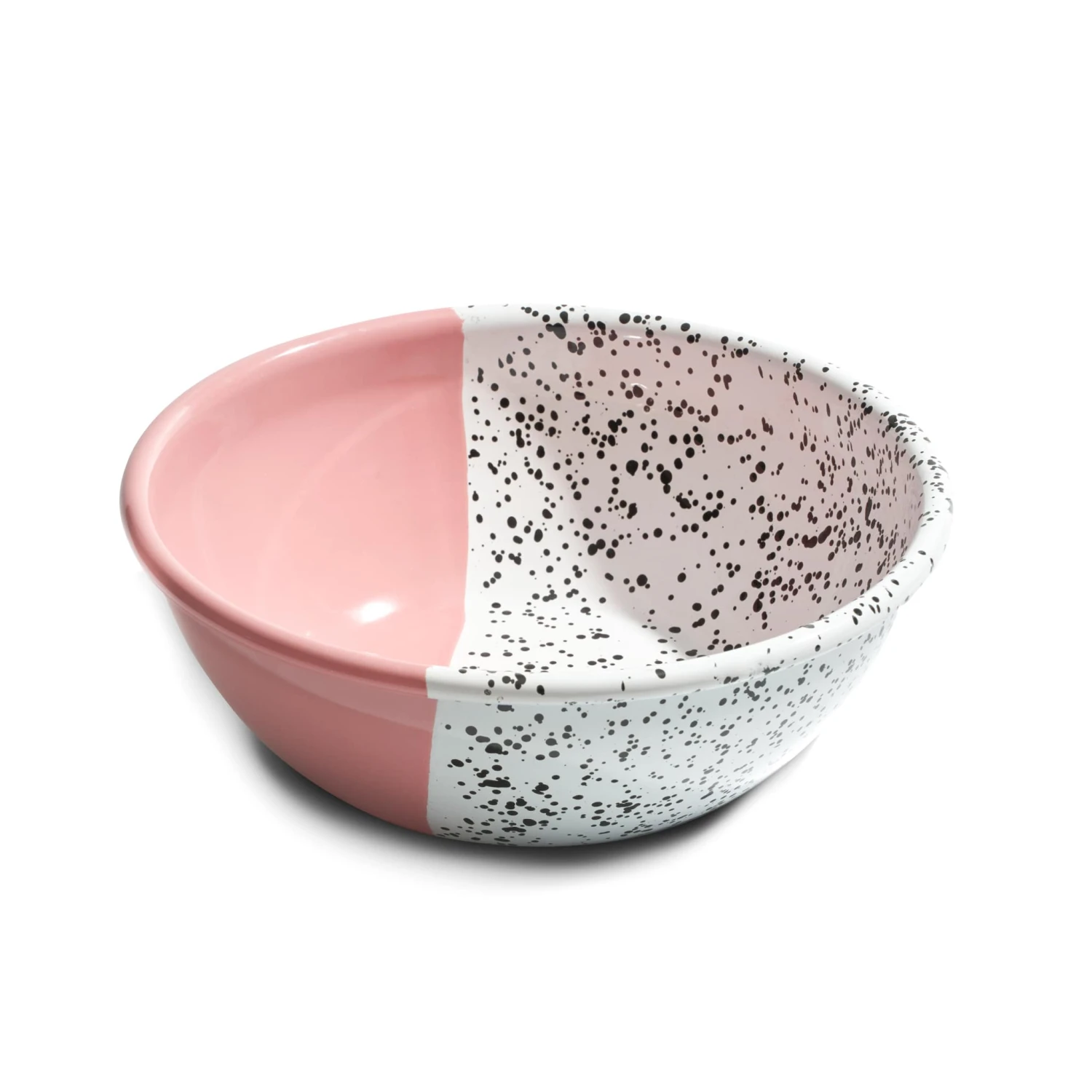 Kapka Enamel - Kapka Colour Pop Enamel Salad Bowl Pink 3 Kapka Enamel - Kapka Colour Pop Enamel Salad Bowl Pink