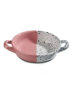Kapka Colour Pop Enamel Frying Pan And Serving Dish Pink 16cm Cookware