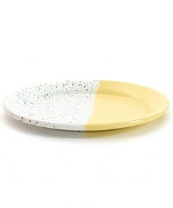 Kapka Colour Pop Enamel Plate Yellow