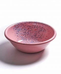 Kapka Enamel - Kapka Splatter Fest Enamel Bowl Pink