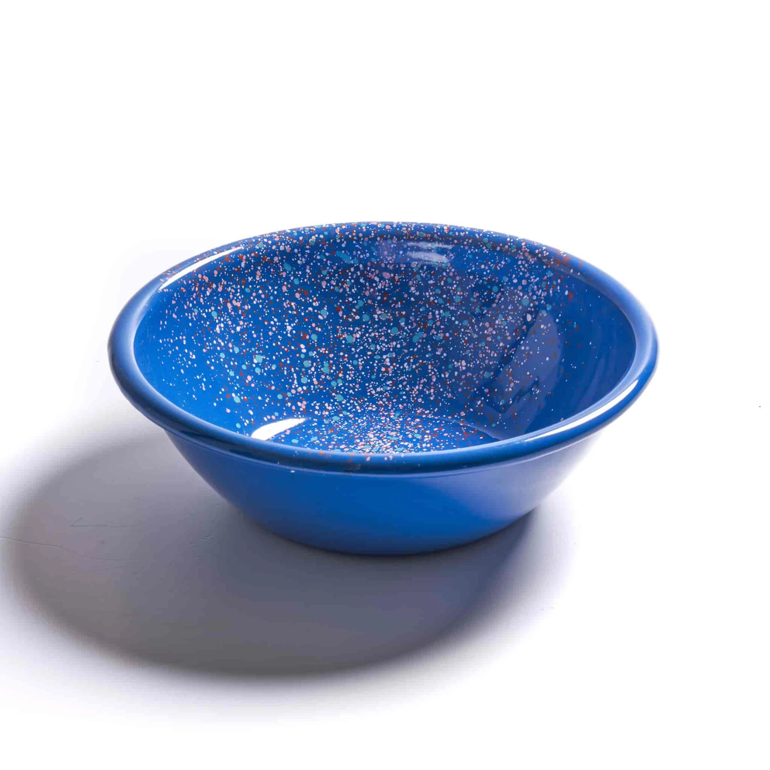 Kapka Splatter Fest Enamel Bowl Cobalt Blue 4 Kapka Splatter Fest Enamel Bowl Cobalt Blue