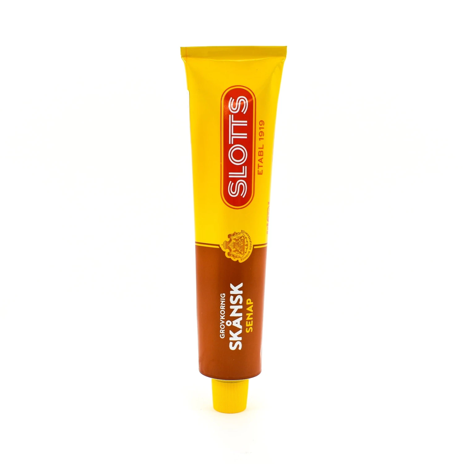 Slotts Hot Wholegrain Swedish Mustard Tube 220g 3 Slotts Hot Wholegrain Swedish Mustard Tube 220g