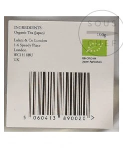 Lalani Organic Culinary Matcha Green Tea Powder 100g