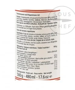 Don Antonio Napoletana Sauce 500g 7 Don Antonio Napoletana Sauce 500g