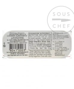 Ingredients Recca Anchovy Fillets